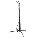 ProX XT-HERCULES 6.5 PLUS 21 Ft. Lift Frontal Loading Lifting Tower for Line Array - Max Load 500kg-1102 lbs (Black Aluminum)