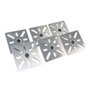 Plaque de panneau LED en aluminium ProX XT-TC5X6 avec coupleur semi-conique - 5"