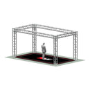 ProX XTP-E1020-1 10' x 20' Exhibition Module Stand Truss Package
