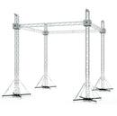 ProX XTP-GS202023 F34 Stage Roofing Truss System with Ground Support and Chain Hoists – 20x20x23 Ft.