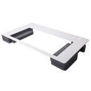 ProX XZF-DJ DDJFLX10 W PLATE de remplacement pour Pioneer DDJ-FLX10, plaque frontale supérieure pour tour de contrôle DJ Podium (blanc)