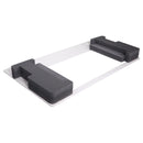 ProX XZF-DJ DDJ800 W PLATE de remplacement pour Pioneer DDJ-800, plaque frontale supérieure pour tour de contrôle DJ Podium (blanc)