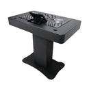 ProX XZF-DJ PRIME4 BL PLAQUE de remplacement pour plaque frontale supérieure Denon PRIME 4 pour tour de contrôle DJ Podium (noir)