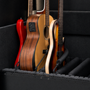 Flight case de tournée multi-instruments guitare/basse ProX XZF-GTRX5W