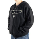 PRS Hoodie Full Zip Bird Silhouette (Black) - Large