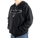 PRS Sweat à capuche entièrement zippé Bird Silhouette (Noir) – Moyen