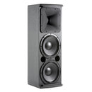 JBL AC28/26 Compact 2-Way Loudspeaker With 120° x 60° Horn (Black) - Dual 8in
