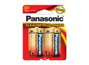 Piles alcalines Plus D Panasonic AM1PA2B - paquet de 2