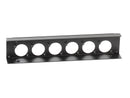 RDL AMS-HR6 Mounting Panel for 6 AMS Accessories