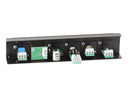 RDL AMS-HR6 Mounting Panel for 6 AMS Accessories