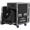 Machine à effet de lumière à base d'eau Antari F-8E 3500W avec ventilateur intégré et DMX (noir/argent)