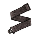 Sangle de guitare vintage D'Addario 50BALPW03 Planet Waves à verrouillage automatique (Suns Silver)