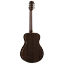 Luna ARTVINTAGE Guitare acoustique folk avec table en épicéa massif - Brownburst vintage vieilli 