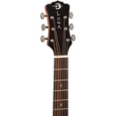 Guitare acoustique/électrique Luna ART VINTAGE Grand Auditorium (finition vintage marron vieilli)