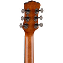 Guitare acoustique/électrique Luna ART VINTAGE Grand Auditorium (finition vintage marron vieilli)
