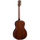 Guitare acoustique/électrique Luna ART VINTAGE Parlor (Brownburst vintage vieilli)