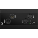 Audac NWP222/B Network Input & Output Panel (Black)