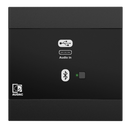 Audac NWP400/B Network Input Panel USB C with Bluetooth (Black)