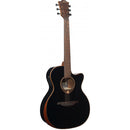 Lag Guitars T118ABCE-BLK Acoustic Electric Guitar (Electro Black)