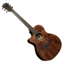 Guitare électro-acoustique Lag Guitars SAUVAGE-ACE-L Auditorium pour gaucher, pan coupé (finition satinée à pores ouverts)