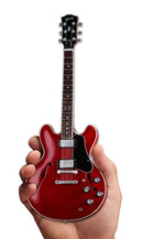 AX KEAL GG-320 GIBSON ES-335 MINE MINI GUITARE MINI GUITARE (CEERRIE FADED)