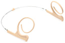 DPA HE2F12P Replacement Dual Earhook For Flex Headset Microphones (Beige)