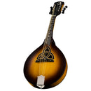 Mandoline de style A Luna TRINITY Folk Series avec incrustation celtique - Tobacco Burst