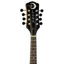 Mandoline de style A Luna TRINITY Folk Series avec incrustation celtique - Tobacco Burst