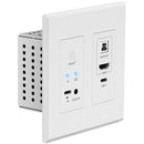 Blustream IP300UHD-TX-WP 4K60 HDMI & USB-C Video-Over-IP Wall Plate Transmitter