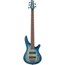 Basse électrique 5 cordes Ibanez SR405EQMSCB (Stained Cosmic Blue Starburst)