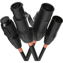 Chauvet Professional RIGLINK-COMBO5FT TR1 DMX Combo IP Cable - 5'
