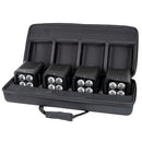 ColorKey CKU-7064 Lot de 4 AirPar HEX 4 avec étui rigide