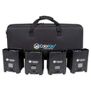 ColorKey CKU-7064 Lot de 4 AirPar HEX 4 avec étui rigide