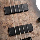 Cort SPACE 4 Headless Electric Bass Guitar (Star Dust Black)