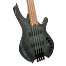 Cort SPACE 4 Headless Electronic Bass Guitar (Star Dust Green)