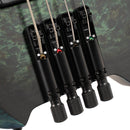 Cort SPACE 4 Headless Electronic Bass Guitar (Star Dust Green)