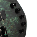 Cort SPACE 4 Headless Electronic Bass Guitar (Star Dust Green)