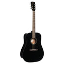 Cort EARTH60 Acoustic Guitar (Black Gloss)