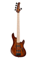 Cort GB-FUSION-5-ABB 5 String Electric Bass (Antique Brown Burst)