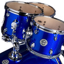 Batterie complète DDrum D2 5 pièces avec cymbales (bleu cobalt)