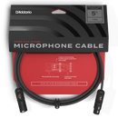 Câble XLR D'Addario PW-AMSM-05 American Stage pour microphone/enceinte amplifiée - 1,5 m