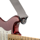 Planet Waves PWSAL405 Sangle de guitare à verrouillage automatique (argent)