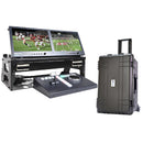 Kit de replay complet Datavideo GO-2REPLAY STUDIO 2 avec valise à roulettes