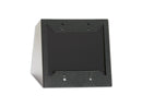 RDL DC-2B Wall Mounted Chassis for 2 Remote Control Wall Plates (Black)