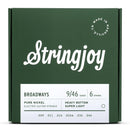 Stringjoy SJ-BR0946 Electric Guitar Strings Heavy Bottom Super Light - 9-46