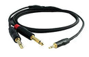 Digiflex HIN-1K-2P-25 1/8" to Stereo 1/4" - 25 Foot