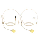 Micro-casque Phenyx Pro 2HM-BGE avec prise XLR 3 broches (beige) - Lot de 2
