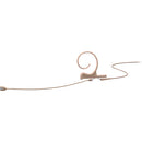 DPA 4166-OP-F-F34-LE Slim Omnidirectional Flex Earset Microphone With 110mm Boom And Locking 3.5mm Adapter (Beige)
