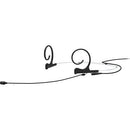 Microphone-casque omnidirectionnel flexible DPA 4266-OP-F-B90-LH avec perche de 110 mm et connecteur MicroLock (noir)