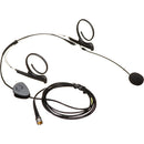 DPA 4288-DP-F-B90-MH Cardioid Flex Headset Microphone With 100mm Boom And MicroLock Connector (Black)